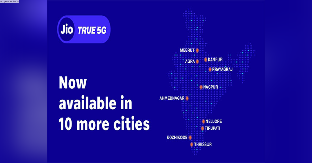 Jio launches 5G services in 10 more Indian cities